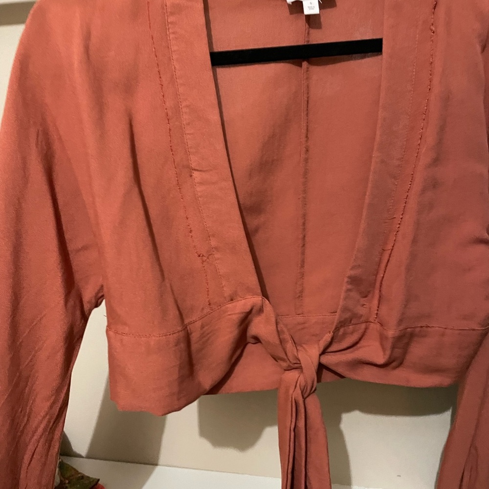 Front tie shirt